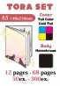Tora Set A5 12p-68p 50pcs-300pcs