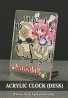 Acrylic Clock (Desk)