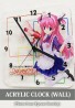 Acrylic Clock (Wall)